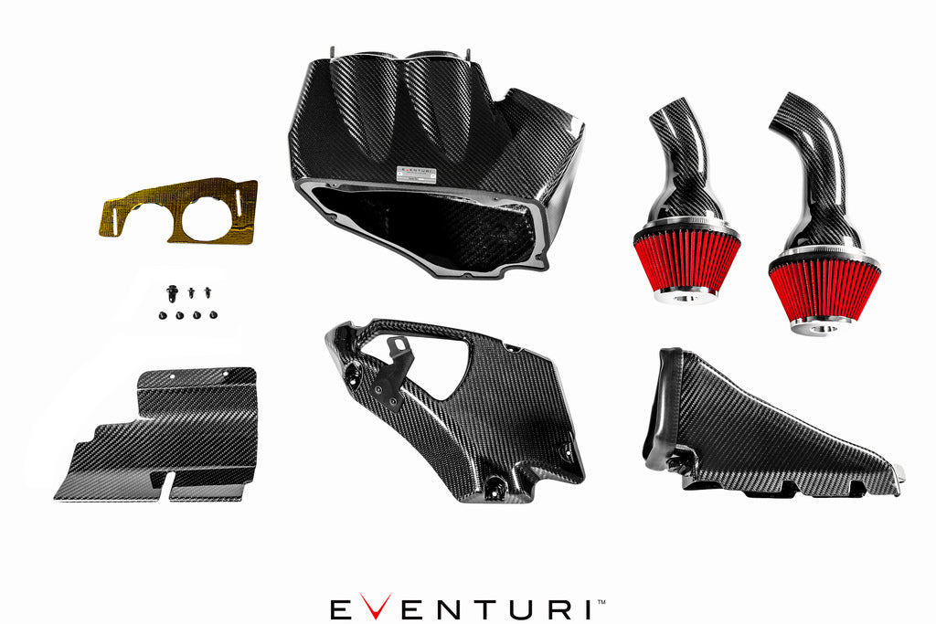 Eventuri Audi C7 S6 / S7 Black Carbon Intake System Main image