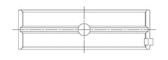 ACL 03+ Chrysler 345 5.7L Hemi V8 Standard Size Race Series High Performance Main Bearing Set