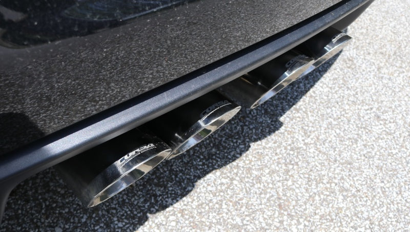 Corsa 05-08 Chevrolet Corvette (C6) 6.0L/6.2L Polished Xtreme Axle-Back Exhaust w/4.5in Tips (view 2)