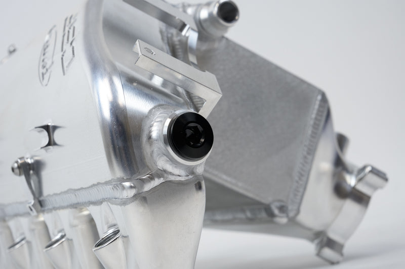 CSF BMW M2/M3/M4 S58 Comp &amp; Non-Comp (G8X) Charge-Air Cooler Manifold - Raw Billet (view 5)