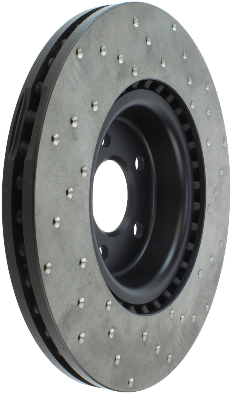 StopTech 12 Audi A6 Quattro/11-12 A7 Quattro/13 Q5/7-11/13 S4/12 S5 Front Right Drilled Rotor (view 6)
