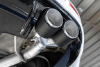 MBRP 14-17 Audi SQ5 3.0T Dual Rear Exit Axle Back w/ Quad Carbon Fiber Tips - T304 (view 3)