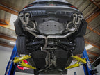 aFe POWER Takeda 3in to 2-1/2in 304 SS Cat-Back Exhaust w/ Polished Tips 22-23 Subaru WRX H4-2.4L(t) (view 4)