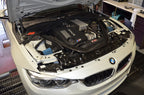Injen 2015 M3/M4 3.0L Twin Turbo Polished Short Ram 2pc. Intake System w/ MR Technology (view 3)