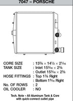 CSF 05-11 Porsche 911 Carrera/GT3 RS (997) Left Side Radiator (view 7)