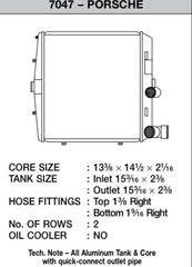 CSF 05-11 Porsche 911 Carrera/GT3 RS (997) Left Side Radiator