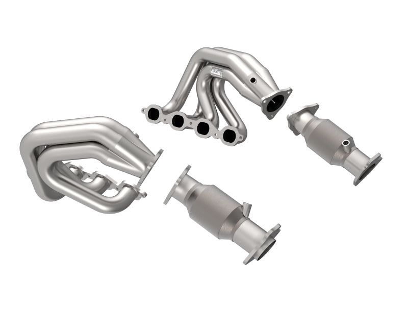 Kooks 20-24 Chevrolet Corvette Stingray 6.2L V8 2in x 3in SS Headers w/ H.O Green Catted Connection Main image