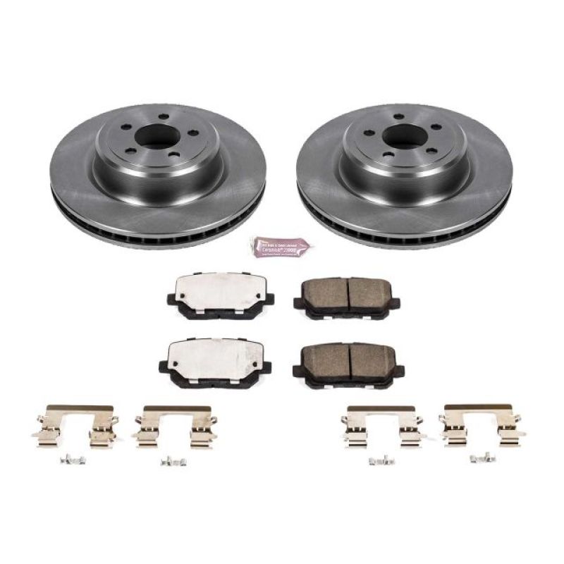 Power Stop 14-19 Dodge Charger Rear Autospecialty Brake Kit Main image