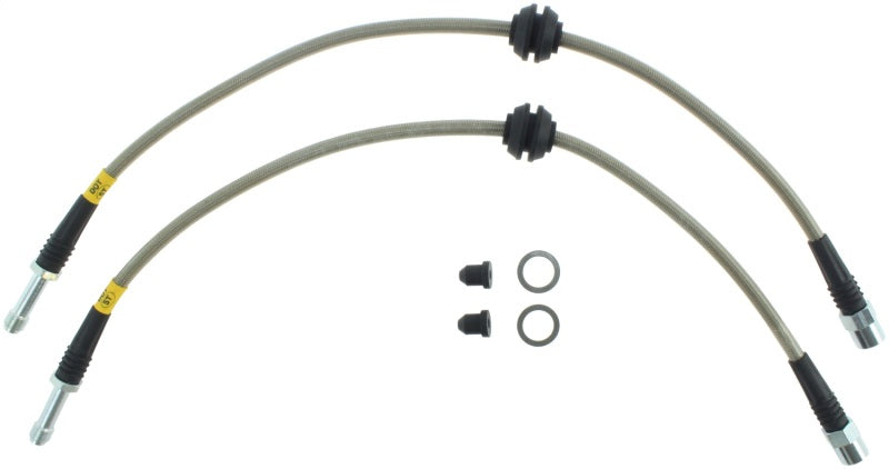 StopTech 09 Audi A4 Sedan / 08-10 A5-S5 Front Stainless Steel Brake Line Kit (view 4)