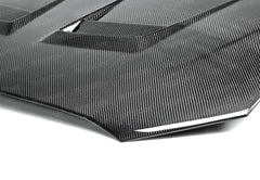 Seibon 08-12 Mitsubishi Lancer Evo X DV-Style Carbon Fiber Hood