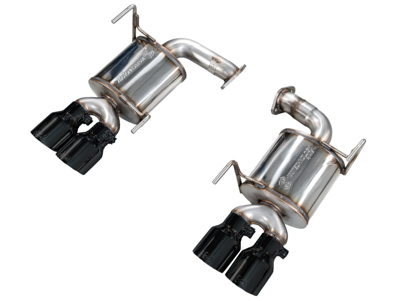 AWE Tuning 22-25 Subaru VB WRX Touring Edition Axle-Back Exhaust - Diamond Black Tips Main image