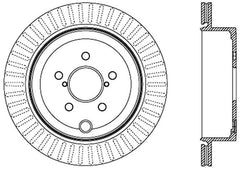 StopTech Power Slot 13 Scion FR-S / 13 Subaru BRZ Rear Left Slotted Rotor