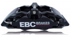 EBC Racing 92-00 BMW M3 (E36) Front Right Apollo-4 Black Caliper (for 355mm Rotor) (view 2)