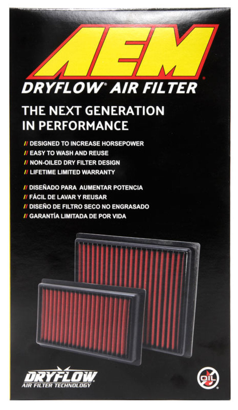 AEM 17-20 Subaru BRZ 2.0L DryFlow Air Filter (view 4)