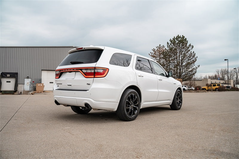 Corsa 11-23 Dodge Durango Xtreme 2.5in Cat-Back Dual Rear Exit w/ Single 4.5in Black PVD Tips (view 2)