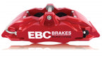 EBC Racing 92-00 BMW M3 (E36) Front Left Apollo-4 Red Caliper (view 3)