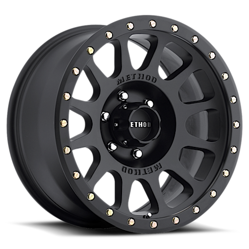Method MR305 NV 17x8.5 25mm Offset 6x135 94mm CB Matte Black Wheel Main image