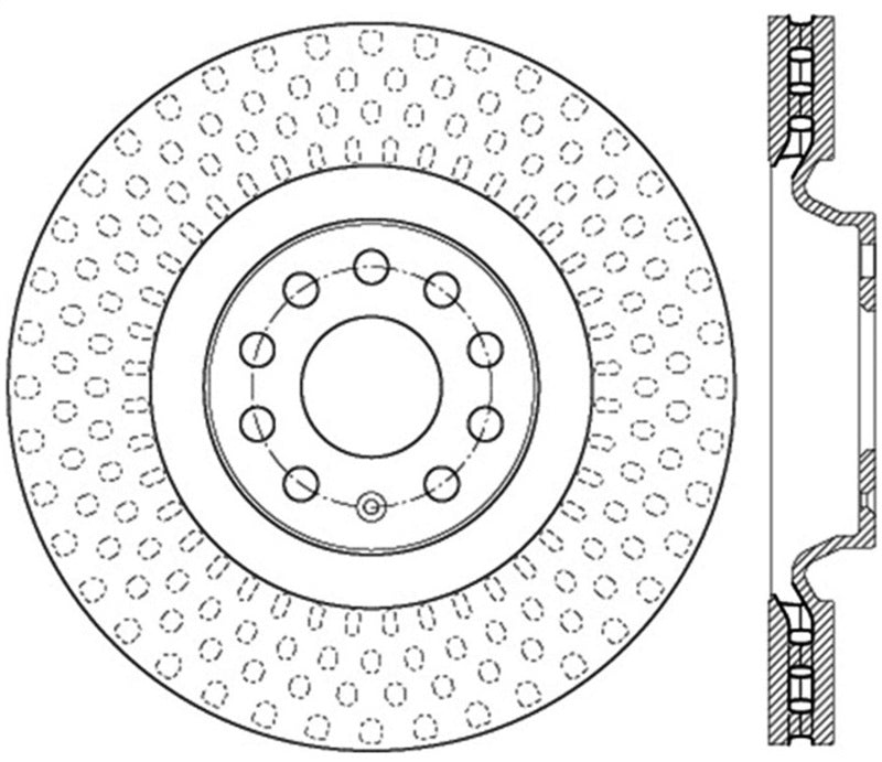 StopTech Slotted Sport Brake Rotor Main image