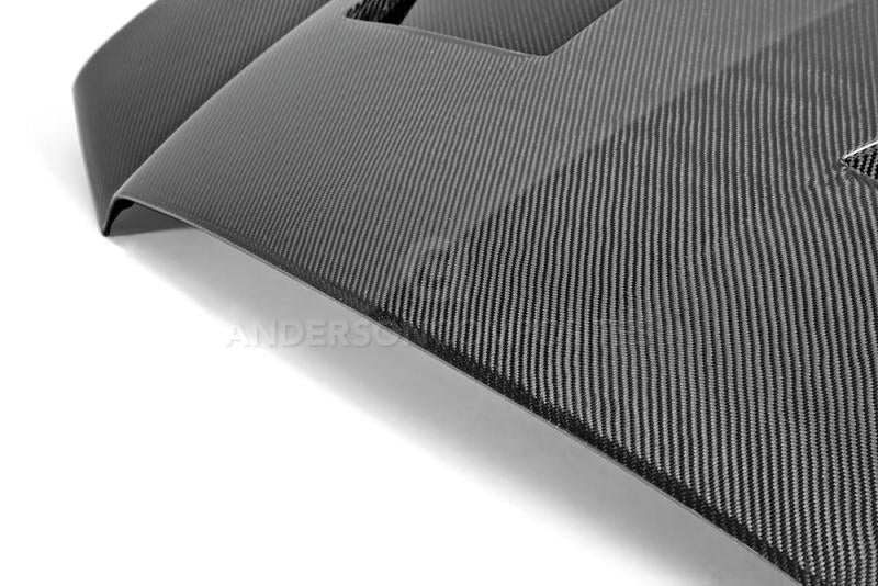 Anderson Composites 11-13 Dodge Charger Type-TS Hood (view 4)