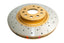 DBA 06-08 Audi A3 / 10/06+ TT / 10/04-10 VW Golf Front Drilled & Slotted 4000 Series Rotor