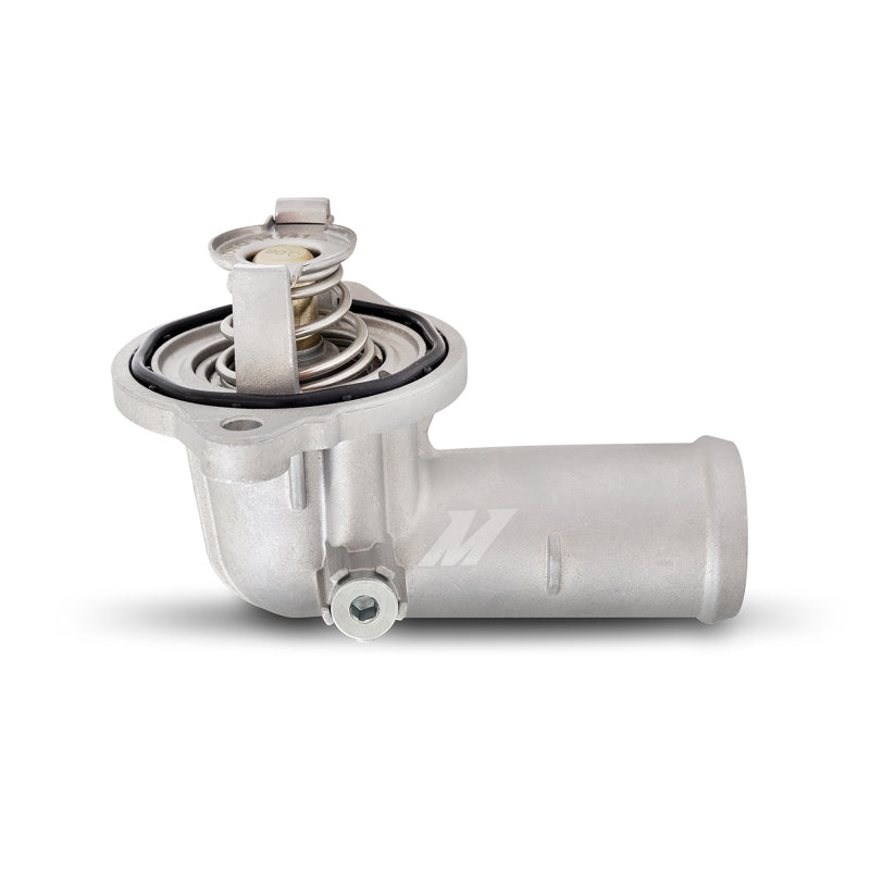 Mishimoto 12-18 Jeep Wrangler JK 90 Degree Thermostat with Housing Main image