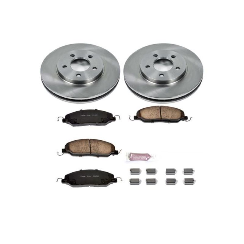 Power Stop 05-10 Ford Mustang Front Autospecialty Brake Kit Main image