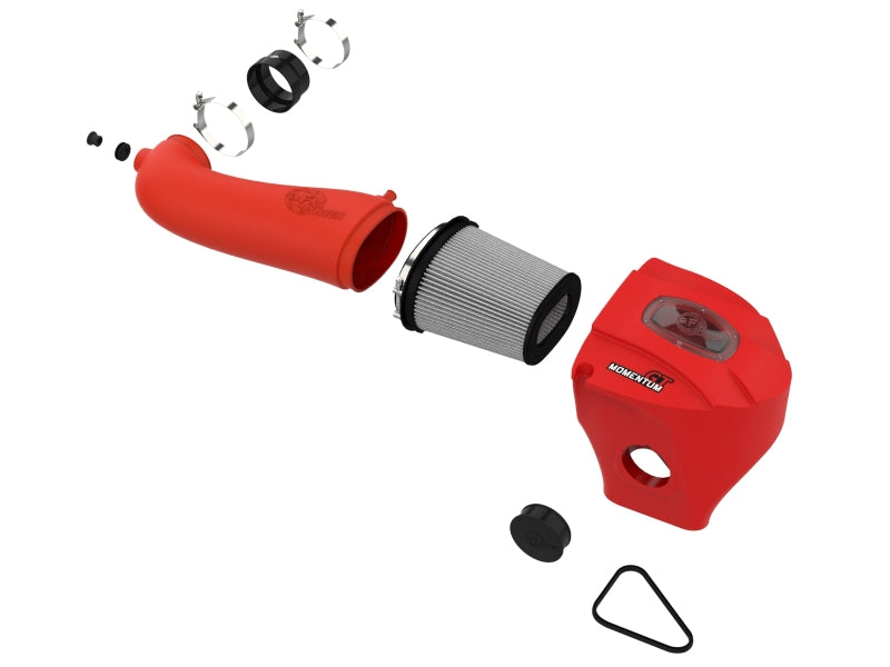 aFe Momentum GT Pro Dry S Stage-2 Intake System 11-15 Dodge Challenger / Charger R/T 5.7L HEMI - Red (view 4)
