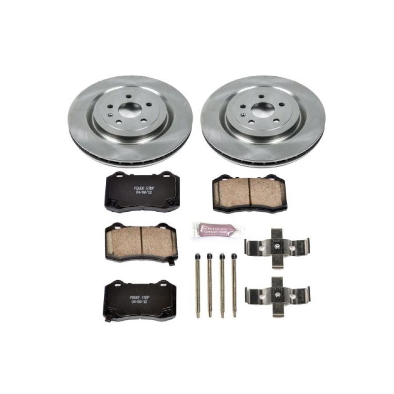 Power Stop 09-15 Cadillac CTS Rear Autospecialty Brake Kit Main image