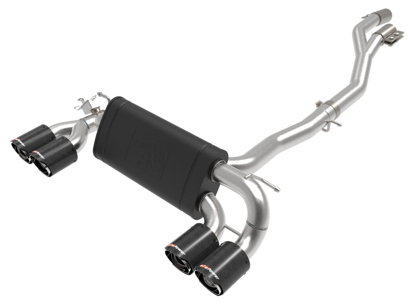 aFe MACH Force XP Exhausts Cat-Back SS 19-21 BMW M2 Competition L6-3.0L w/Carbon Tips