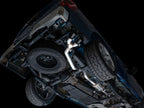 AWE 21-25 Ford F150 (14th Gen Reg Cab) Cat-Back Exhaust - 4.5in Dual Side Exit Diamond Black Tips (view 2)