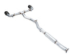 AWE Tuning Subaru BRZ / Toyota GR86 / Toyota 86 Track Edition Cat-Back Exhaust- Diamond Black Tips (view 9)