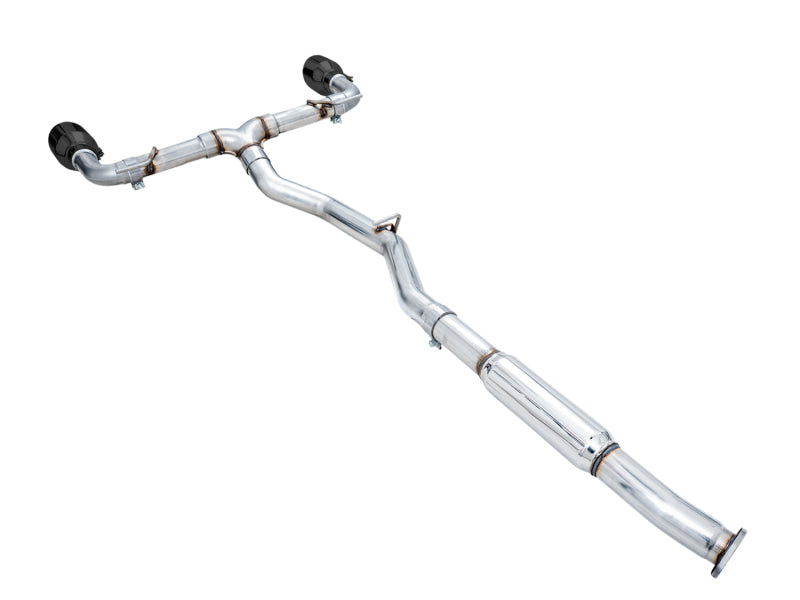 AWE Tuning Subaru BRZ / Toyota GR86 / Toyota 86 Track Edition Cat-Back Exhaust- Diamond Black Tips (view 9)
