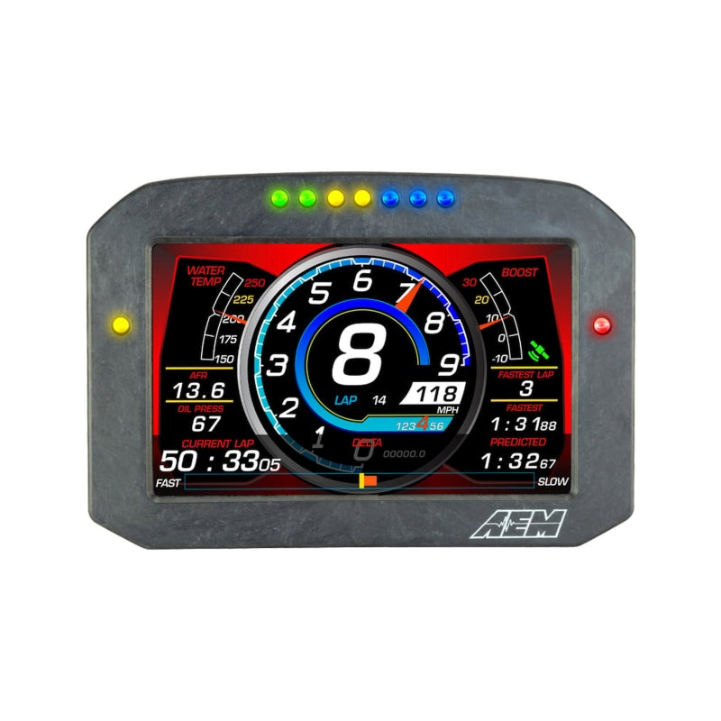 AEM CD-7 Carbon Flush Digital Dash Display (view 5)
