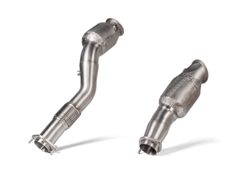Akrapovic 2021+ BMW M3 (G80)/M4 (G82)/ BMW M2 (G87) DownPipe w/Catalytic Converter (SS) Main image