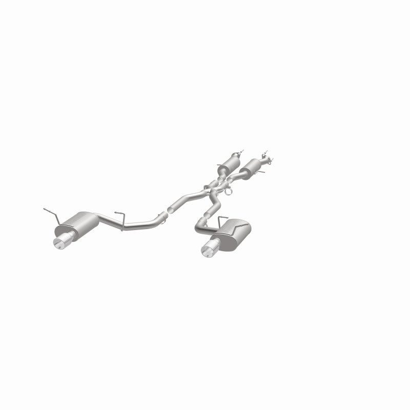 MagnaFlow 11-12 Dodge Durango V8 5.7L Dual Split Rear Exit Stainless Cat Back Performance Exhaust (view 18)