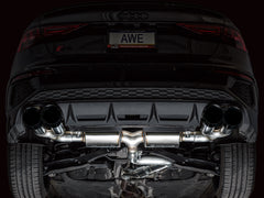 AWE Tuning 22-24 Audi 8Y S3 Touring Edition Exhaust - Diamond Black Tips
