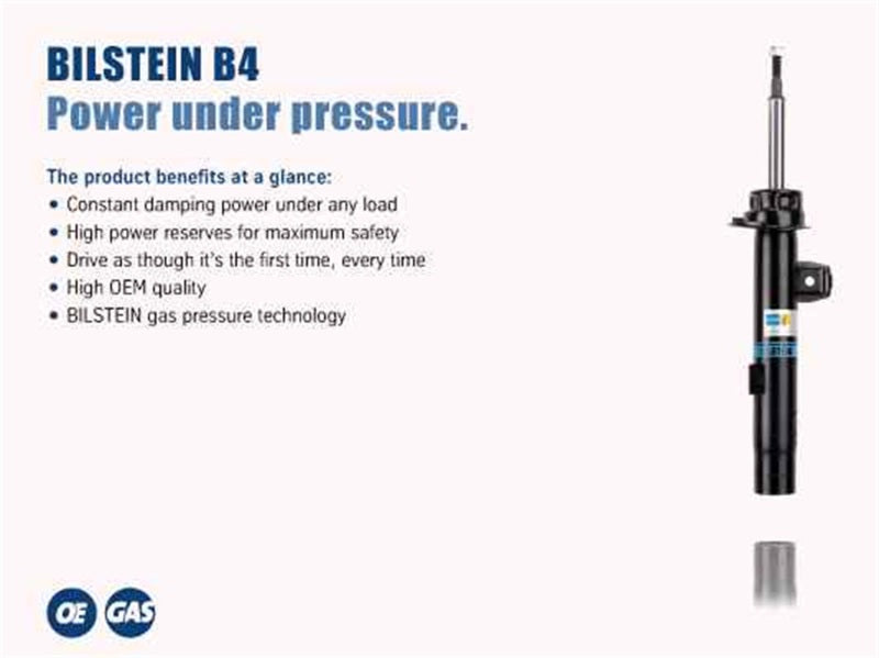 Bilstein B4 01-06 BMW M3 Front Left Twintube Shock Absorber (view 2)
