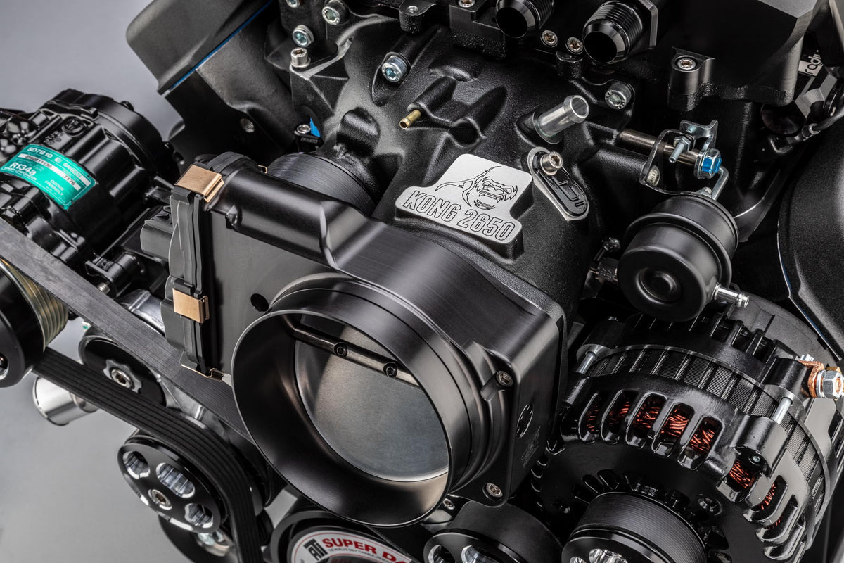 120mm LSX Throttle Body (Black Anodized) Main image