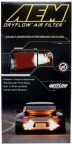 AEM 98-10 Mercedes C/CLK/E/GL/ML/R/S/SL Class Dryflow Panel Air Filter (view 2)