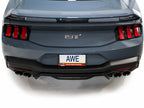 AWE 2024 Ford Mustang GT Fastback S650 RWD SwitchPath Cat-Back Exhaust w/ Quad Chrome Silver Tips (view 7)