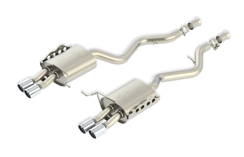 Borla 14 Silv/Sierra 1500 5.3L AT/MT Crew Cab STD Bed ATAK Cat-Back Exhaust Secondary image