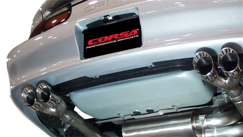 Corsa 98-02 Chevrolet Camaro Convertible Z28 5.7L V8 LS1 Polished Sport Cat-Back Exhaust (view 2)