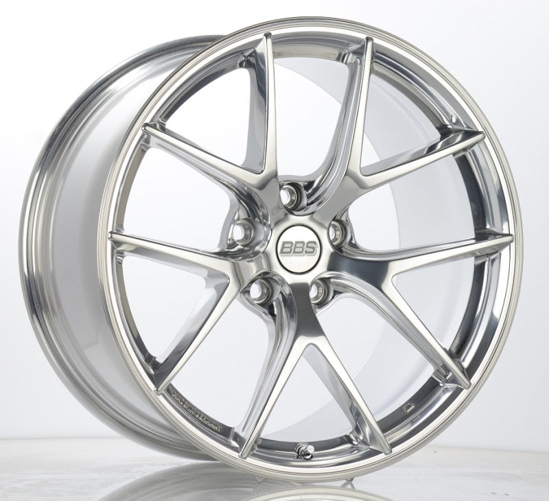 BBS CI-R 19x9 5x120 ET44 Ceramic Polished Rim Protector Wheel -82mm PFS/Clip Required (view 3)