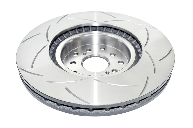 DBA 02-09 Subaru WRX STi 10 Stud Hole Front Slotted Street Series Rotor (view 2)