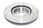 DBA 02-09 Subaru WRX STi 10 Stud Hole Front Slotted Street Series Rotor (view 2)
