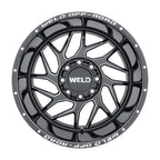 Weld Off-Road W117 20X9 Fulcrum 6X135 6X139.7 ET00 BS5.00 Gloss Black MIL 106.1 (view 2)