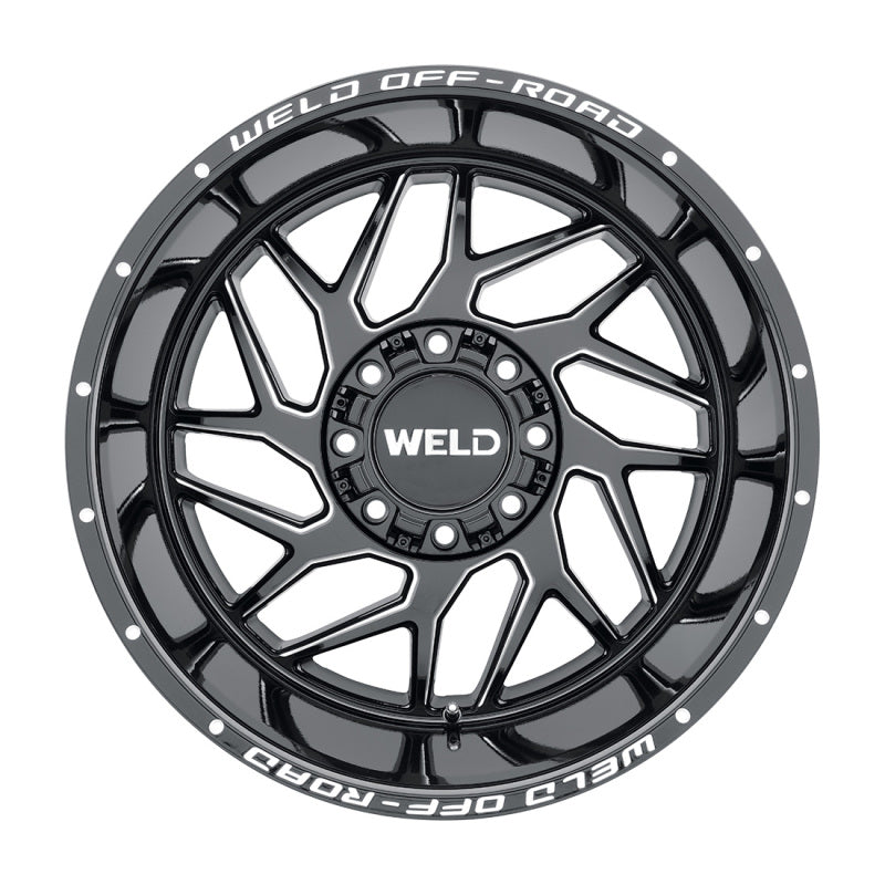 Weld Off-Road W117 20X9 Fulcrum 6X135 6X139.7 ET00 BS5.00 Gloss Black MIL 106.1 (view 2)