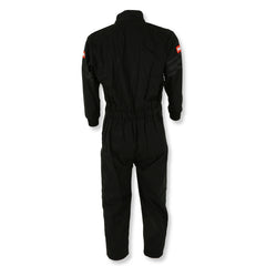 RaceQuip Black Trim SFI-1 JR. Suit - Kids Large