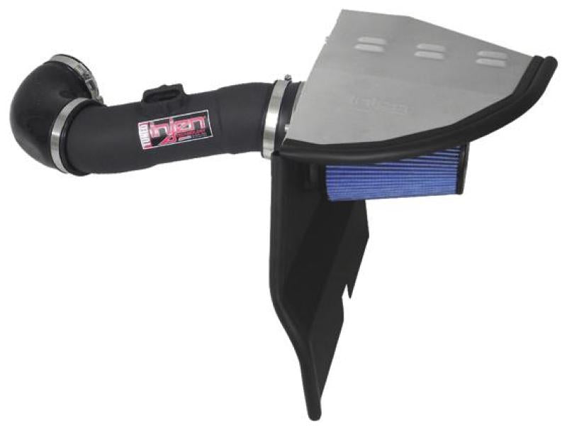 Injen 10 Camaro 3.6L V6 Wrinkle Black Power-Flow Short Ram Air Intake System (view 2)