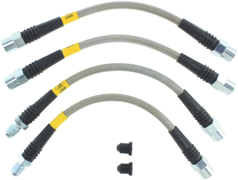 StopTech BMW M3 (E36) SS Rear Brake Lines (view 4)